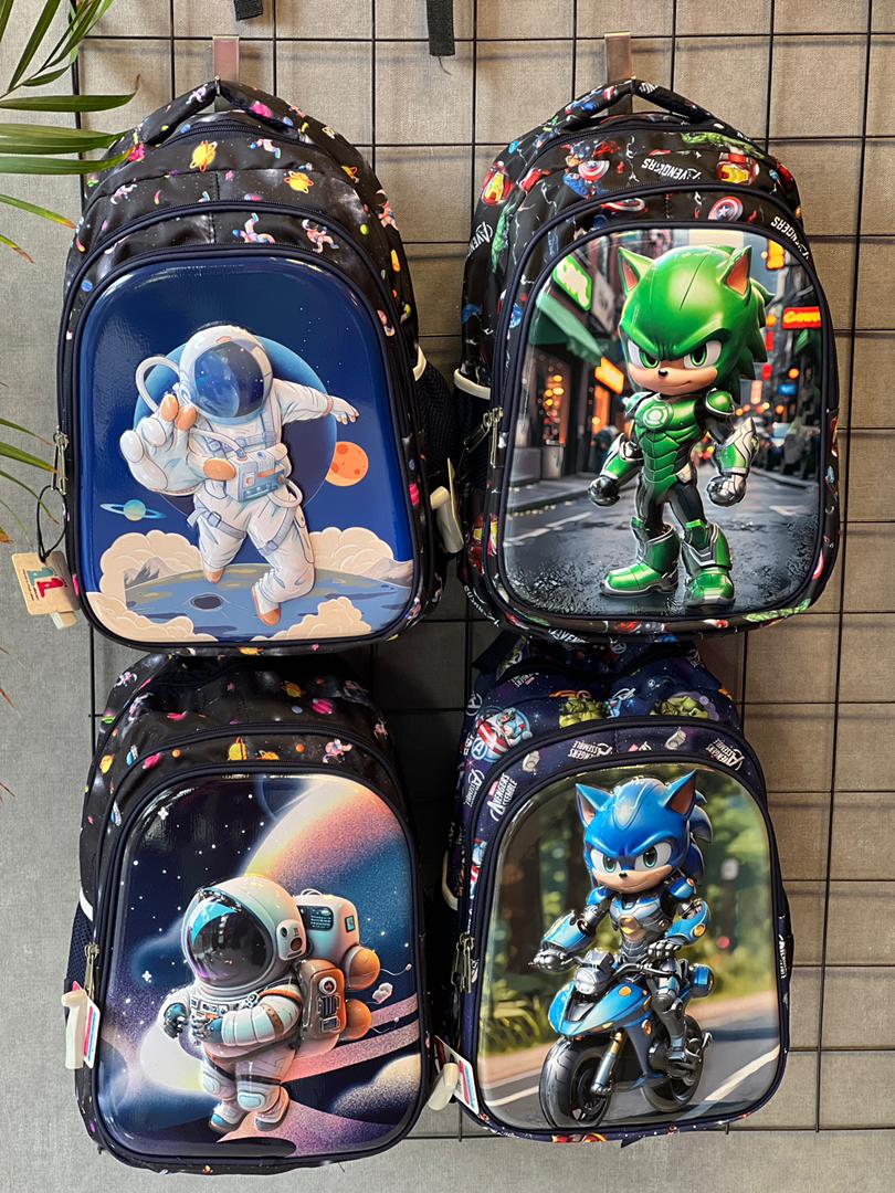 کوله مدرسه sonic&space